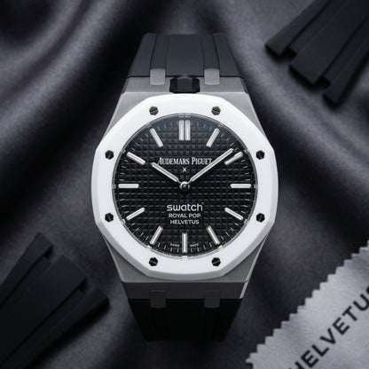 Royal Pop Adapter Kit & Rubber Strap for AP × Swatch – Helvetus® - Helvetus