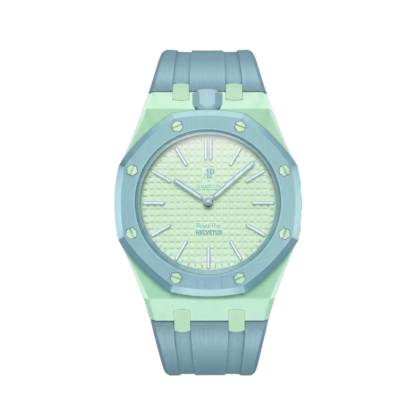 Royal Pop Wrist Strap & Case — For Blaue Acht (Lépine, Crown at 12) - Helvetus