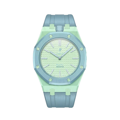 Royal Pop Wrist Strap & Case — For Blaue Acht (Lépine, Crown at 12) - Helvetus