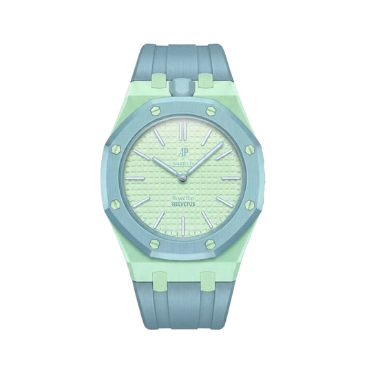 Royal Pop Wrist Strap & Case — For Blaue Acht (Lépine, Crown at 12) - Helvetus