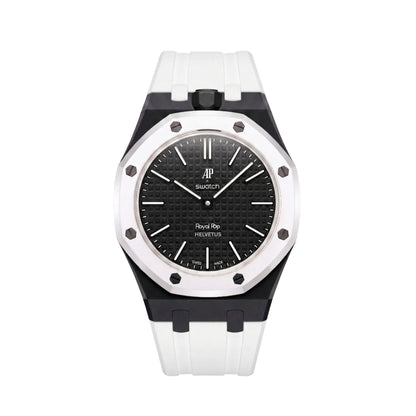Royal Pop Wrist Strap & Case — For Ocho Negro (Lépine, Crown at 12) - Helvetus