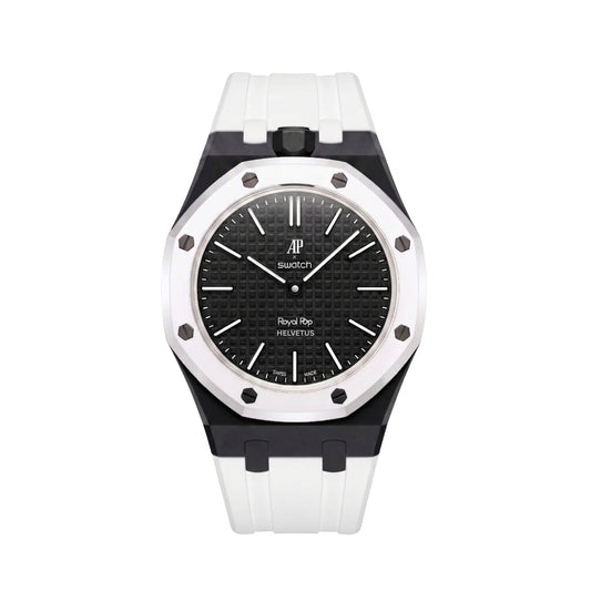 Royal Pop Wrist Strap & Case — For Ocho Negro (Lépine, Crown at 12) - Helvetus